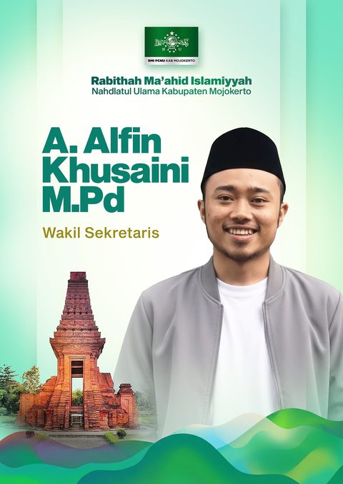 Kartu identitas A. Alfin Khusaini, M.Pd, Wakil Sekretaris