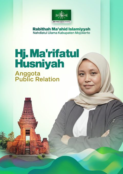 Kartu identitas Hj. Ma’rifatul Husniyah, S.Pd, Anggota Public Relation