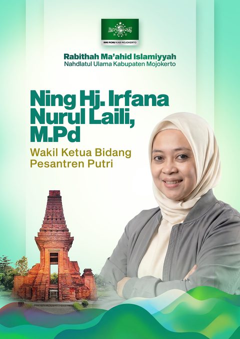 Kartu identitas Ning Hj. Irfana Nurul Laili, M.Pd, Wakil Ketua Bidang Pesantren Putri
